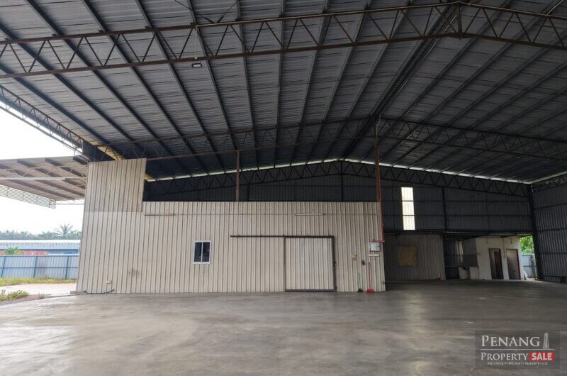For Rent Factory/Warehouse with 1 Acre land at Nibong Tebal 14300 Pulau Pinang