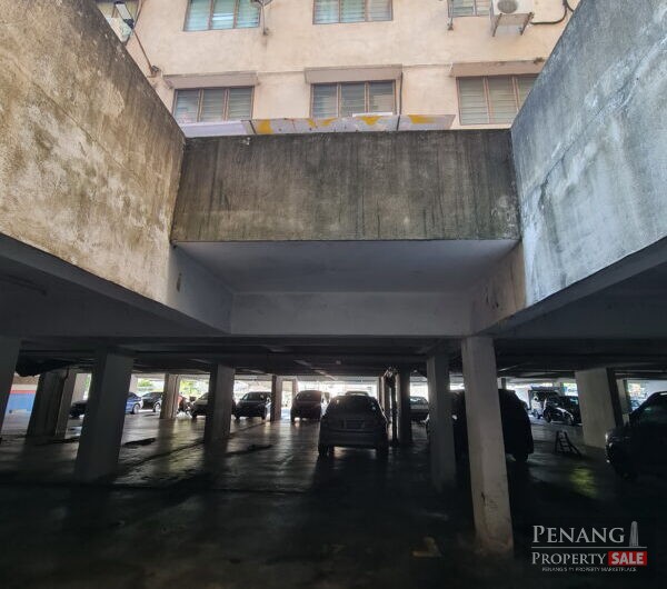 Low Density Flat Near Farlim Market, Chung Ling High School, Penang Hill