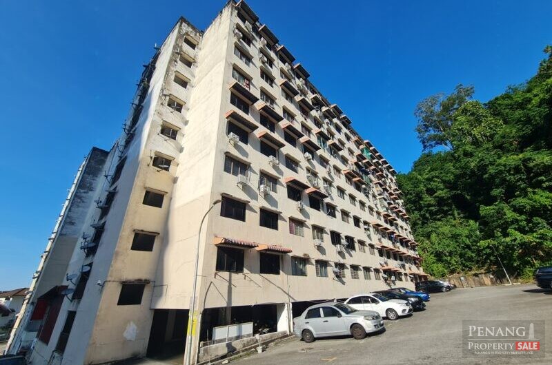Low Density Flat Near Farlim Market, Chung Ling High School, Penang Hill