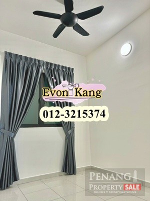 TreeO @ Sungai Ara 900SF Partially Furnished All AC included Renovated