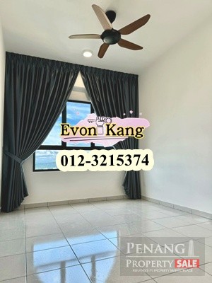 TreeO @ Sungai Ara 900SF Partially Furnished All AC included Renovated