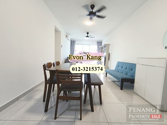Fairview Residence @ Sungai Ara 970SF Fully Furnished Well Maintain
