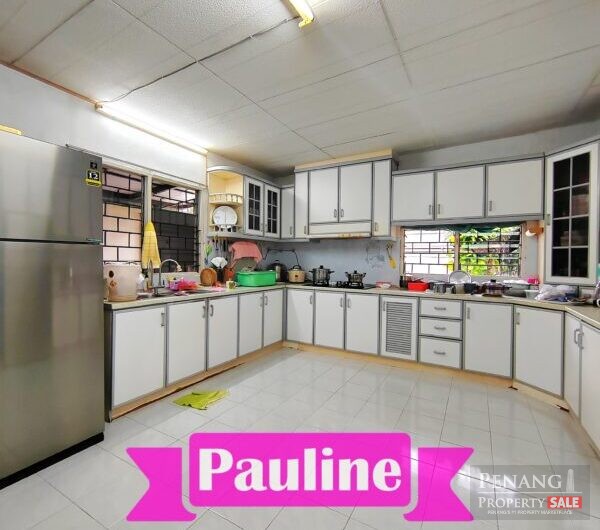 [ 2-Stry Semi-D Sungai ara ] Spacious Compound Extended Large Garden