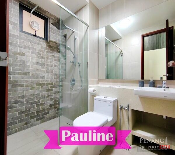 [ Queens Residences Q1 ] 950sf Seaview Condo Near Queensbay Full Furnished