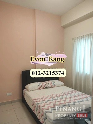 Tropicana Bay @ Bayan Lepas 615SF Fully Furnished Renovated 1 Parking