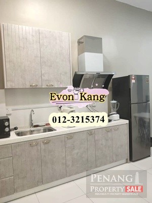 Tropicana Bay @ Bayan Lepas 615SF Fully Furnished Renovated 1 Parking