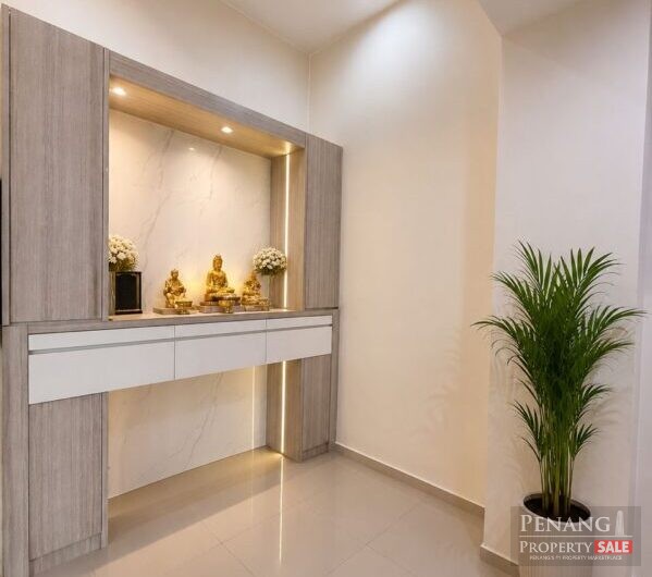 White Lily 3 Storey Terrace Gelugor, Gated Guarded