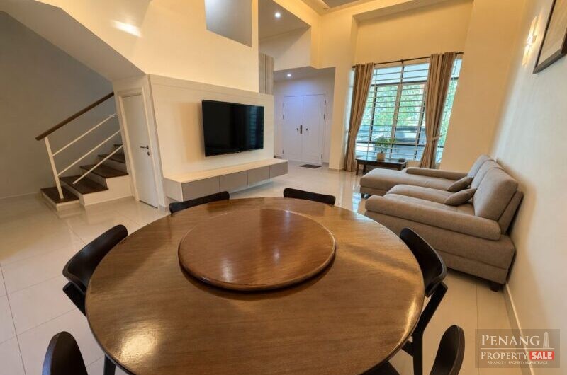 White Lily 3 Storey Terrace Gelugor, Gated Guarded