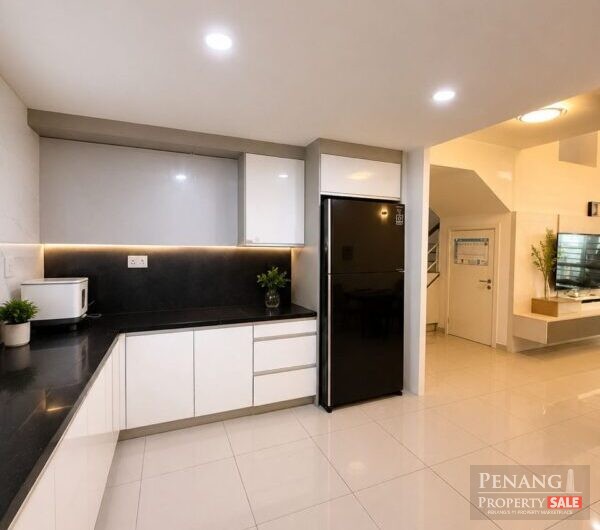 White Lily 3 Storey Terrace Gelugor, Gated Guarded