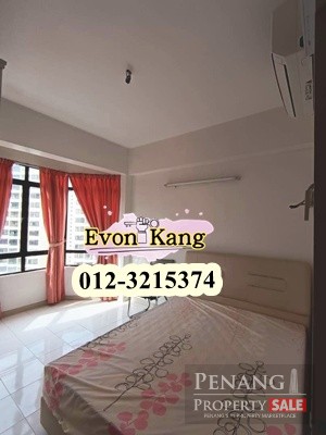 Sunny Ville @ Gelugor  900SF Fully Furnished Renovated 2 Bedrooms