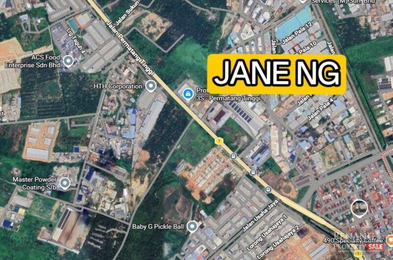 Permatang Tinggi Bukit Minyak Land 13.7 acre Zon Industry Penang Tanah