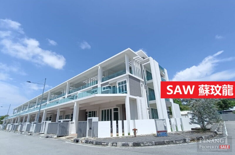 Desa Seri Aman Batu Maung 3 Storey Terrace, Brand New