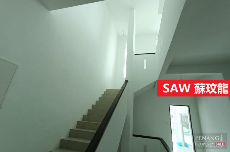 Desa Seri Aman Batu Maung 3 Storey Terrace, Brand New