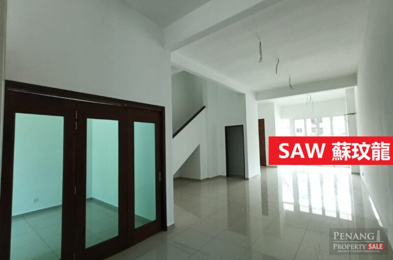 Desa Seri Aman Batu Maung 3 Storey Terrace, Brand New