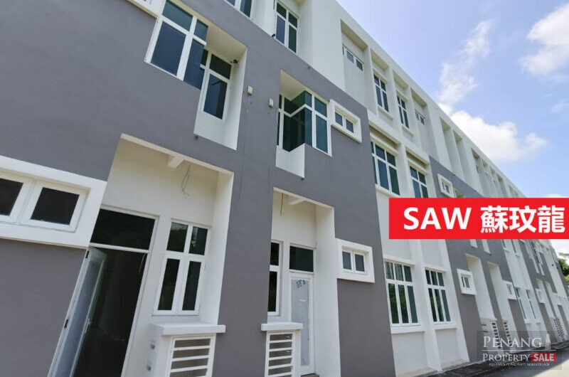 Desa Seri Aman Batu Maung 3 Storey Terrace, Brand New