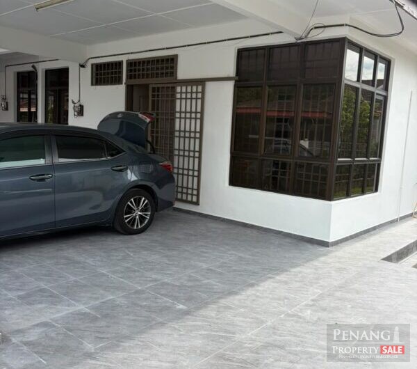 (SINGLE STOREY SEMI-DETACHED) Taman Sentul Jaya, Juru, Bukit Mertajam