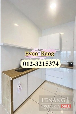 Queens Residence Q1 @ Bayan Lepas 950SF Fully Furnished Renovated