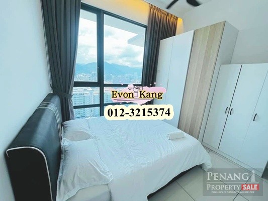 Queens Residence Q1 @ Bayan Lepas 950SF Fully Furnished Renovated