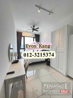 Queens Residence Q1 @ Bayan Lepas 950SF Fully Furnished Renovated
