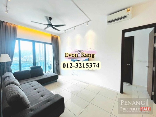 Queens Residence Q1 @ Bayan Lepas 950SF Fully Furnished Renovated