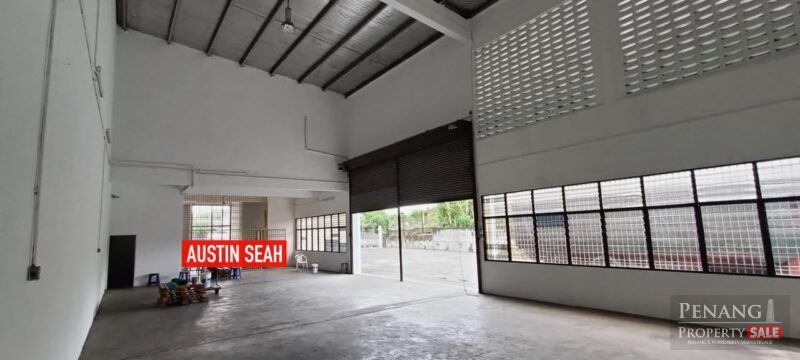 1.5 STOREY SEMI-D FACTORY at TAMAN PERINDUSTRIAN RINGAN JURU FOR RENT