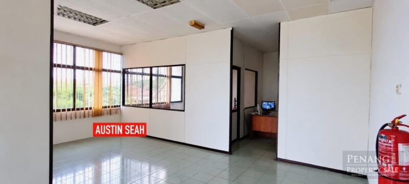 1.5 STOREY SEMI-D FACTORY at TAMAN PERINDUSTRIAN RINGAN JURU FOR RENT