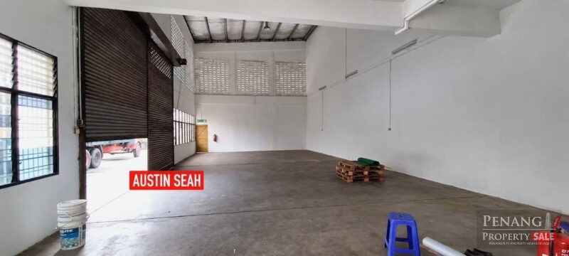 1.5 STOREY SEMI-D FACTORY at TAMAN PERINDUSTRIAN RINGAN JURU FOR RENT