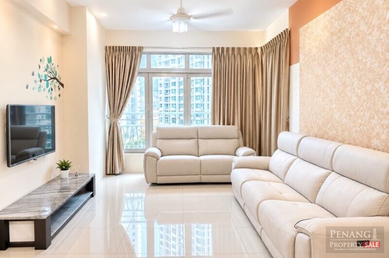 The Peak Residence @ Tanjung Tokong Fully Furnished 3 Bedrooms For Rent