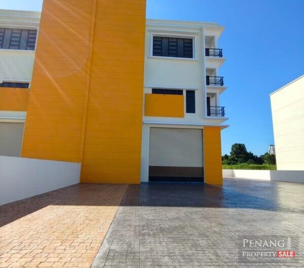Bukit Minyak 3 Sty Semi D Freehold  Factory