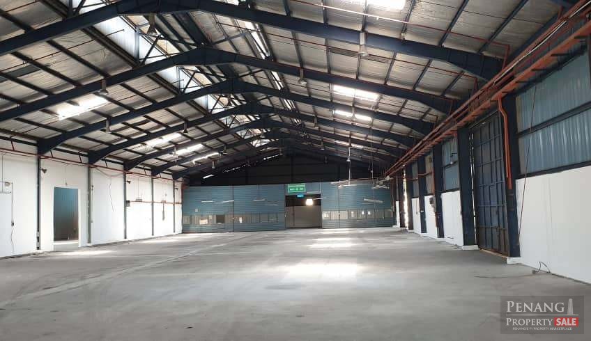 Factory/Warehouse for Sale @ Perai Industrial Park, Perai | Leasehold | Sell With Tenancy