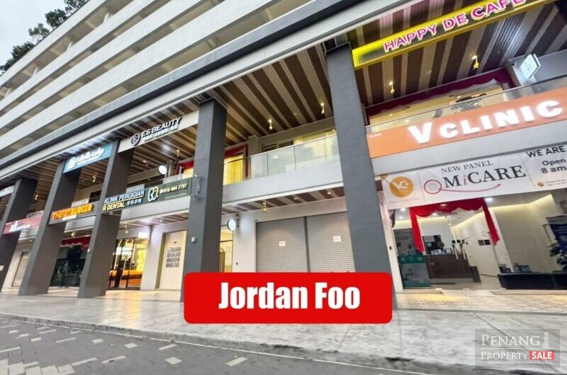 GROUND Floor Shoplot for Rent @ The Zen Commercial  Bayan Lepas