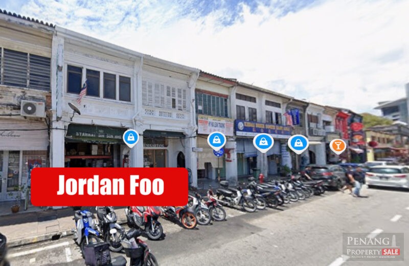 2 Storey Shophouse Lebuh Carnarvon Georgetown near Armenian 3300sf