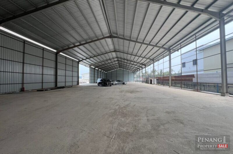 Warehouse Space for Rent @ Perindustrian Juru, Simpang Ampat | RM 1.39 per sqft | Rent Seperately