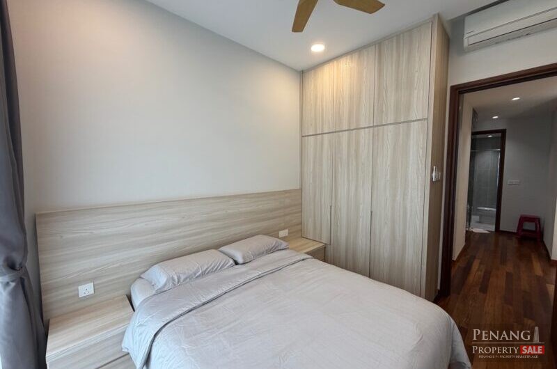 Queens Residence Q1 @ Bayan Lepas next to Queensbay Mall 1200sqft with Nice Seaview For Sale