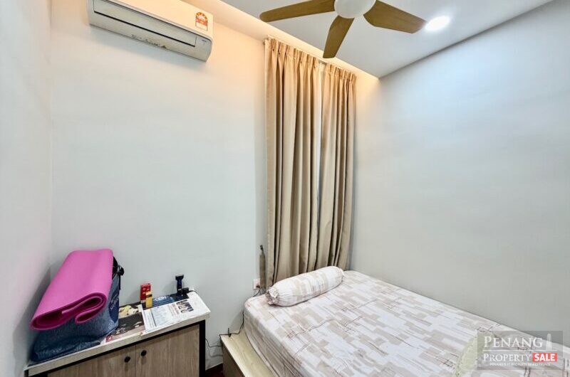 Queens Residence Q1 @ Bayan Lepas next to Queensbay Mall 1200sqft with Nice Seaview For Sale