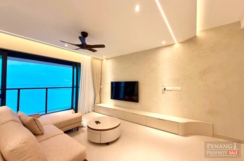 Mezzo @ The Light City Gelugor E-Gate Fully Furnished 3 Bedrooms For Rent
