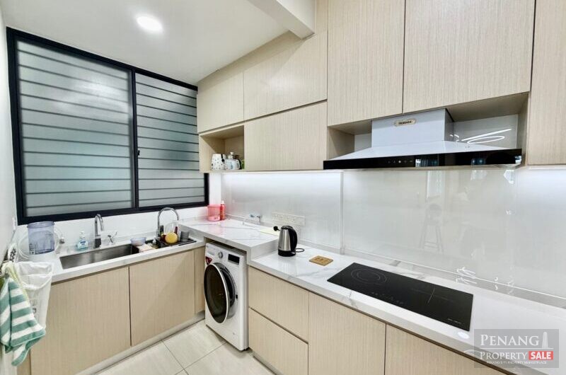 Queens Residence Q1 @ Bayan Lepas next to Queensbay Mall 1200sqft with Nice Seaview For Sale