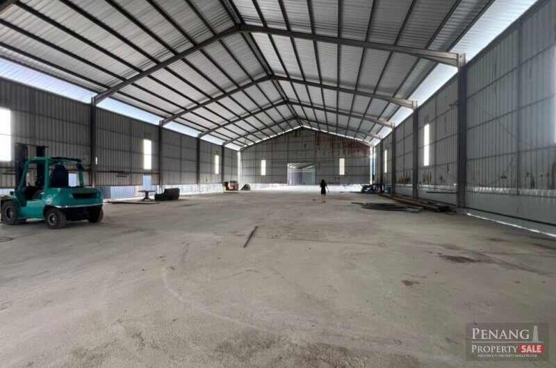 Warehouse Space for Rent @ Perindustrian Juru, Simpang Ampat | RM 1.39 per sqft | Rent Seperately