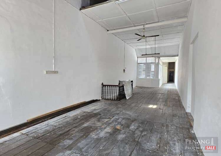 2 Storey Shophouse Lebuh Carnarvon Georgetown near Armenian 3300sf