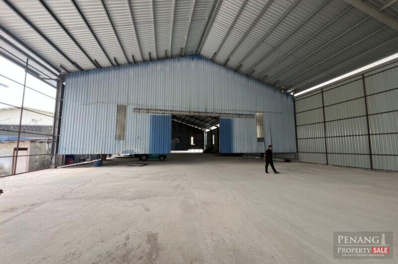 Warehouse Space for Rent @ Perindustrian Juru, Simpang Ampat | RM 1.39 per sqft | Rent Seperately