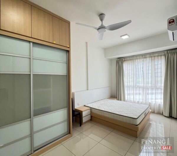 Tropicana Bay Residence @ Queensbay Bayan Lepas near to FTZ Area Fully Furnished 3 Bedrooms For Rent