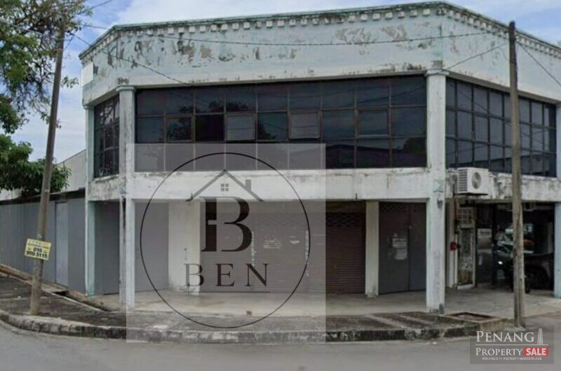 RARE CORNER UNIT — Juru 1.5-Storey Warehouse For Rent