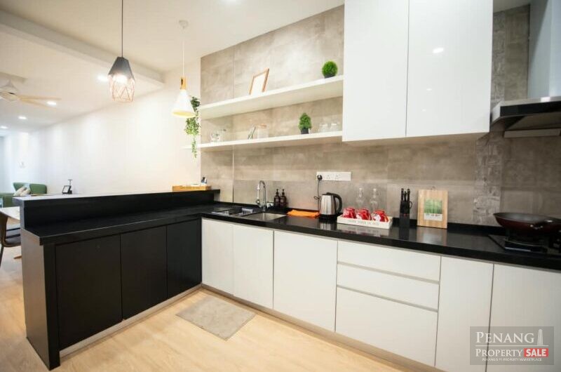 1.5 Storey Terrace @ Lebuhraya Fettes – Fully Renovated – Land:1600sf – Tanjung Tokong
