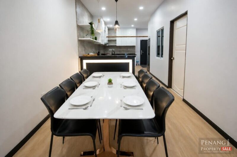 1.5 Storey Terrace @ Lebuhraya Fettes – Fully Renovated – Land:1600sf – Tanjung Tokong
