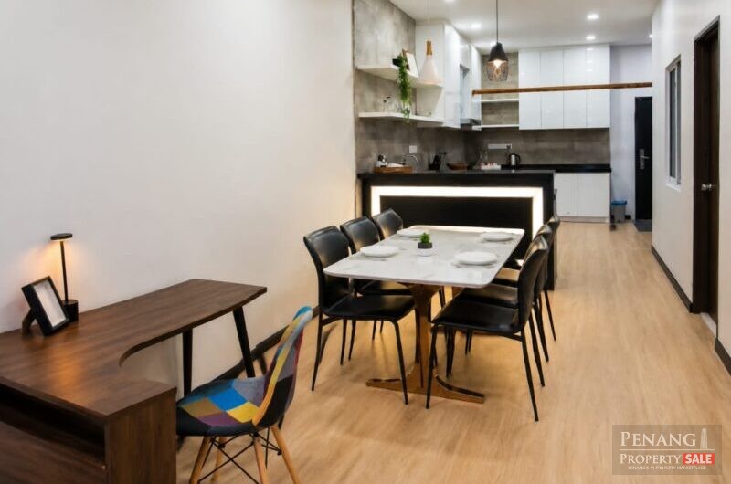 1.5 Storey Terrace @ Lebuhraya Fettes – Fully Renovated – Land:1600sf – Tanjung Tokong