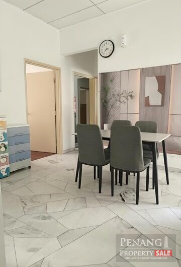 Mawar Apartment – Partly Renovated – 850sf – 1 Car Park – Sungai Nibong