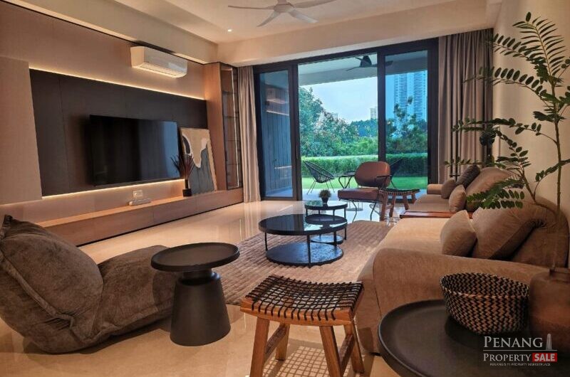 The Anton – Fully Furnished – 2700sf – Garden Unit – 3 Car Parks – Pulau Tikus