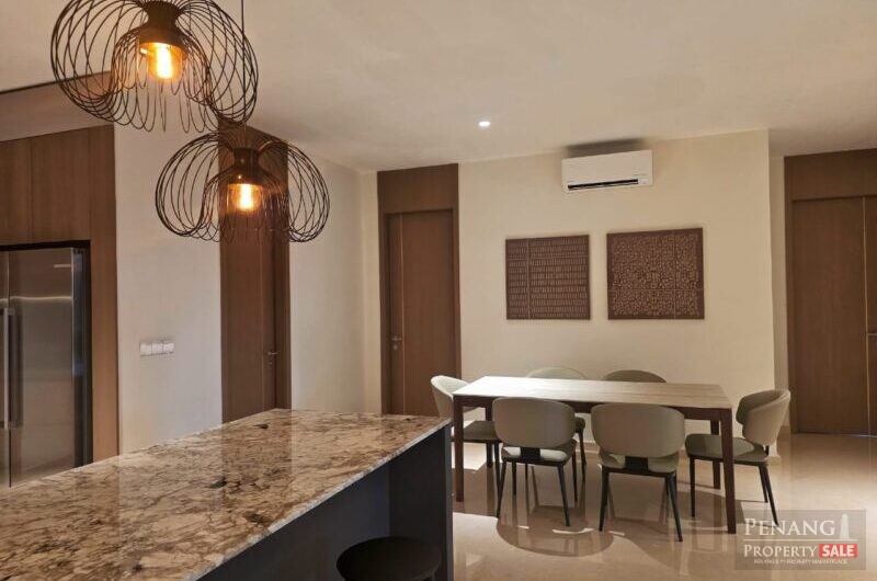 The Anton – Fully Furnished – 2700sf – Garden Unit – 3 Car Parks – Pulau Tikus