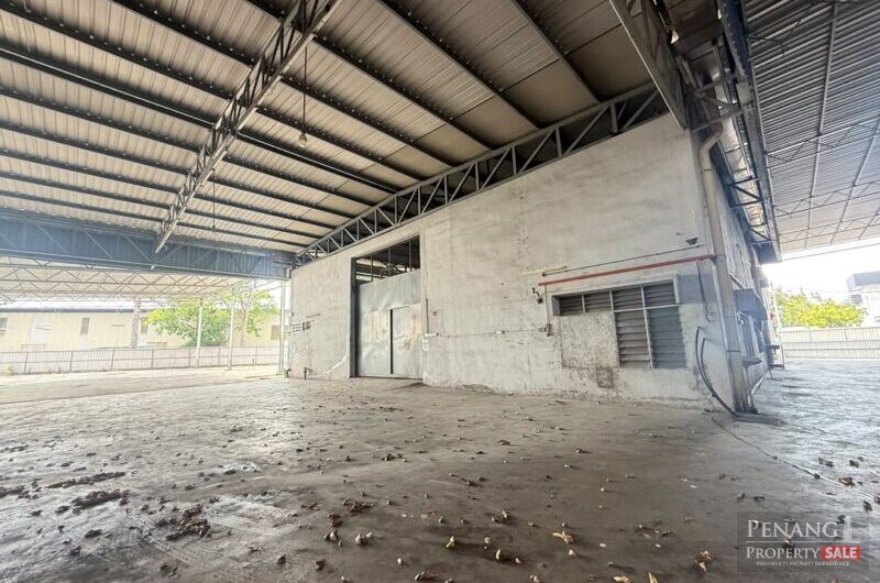 For Rent 1.5 Storey Detached Factory at Permatang Tinggi Pulau Pinang