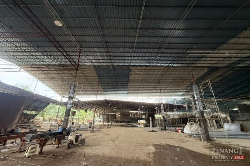 For Rent Single Storey Factory Warehouse Simpang ampat.nearby Valdor Industrial Area Pulau Pinang